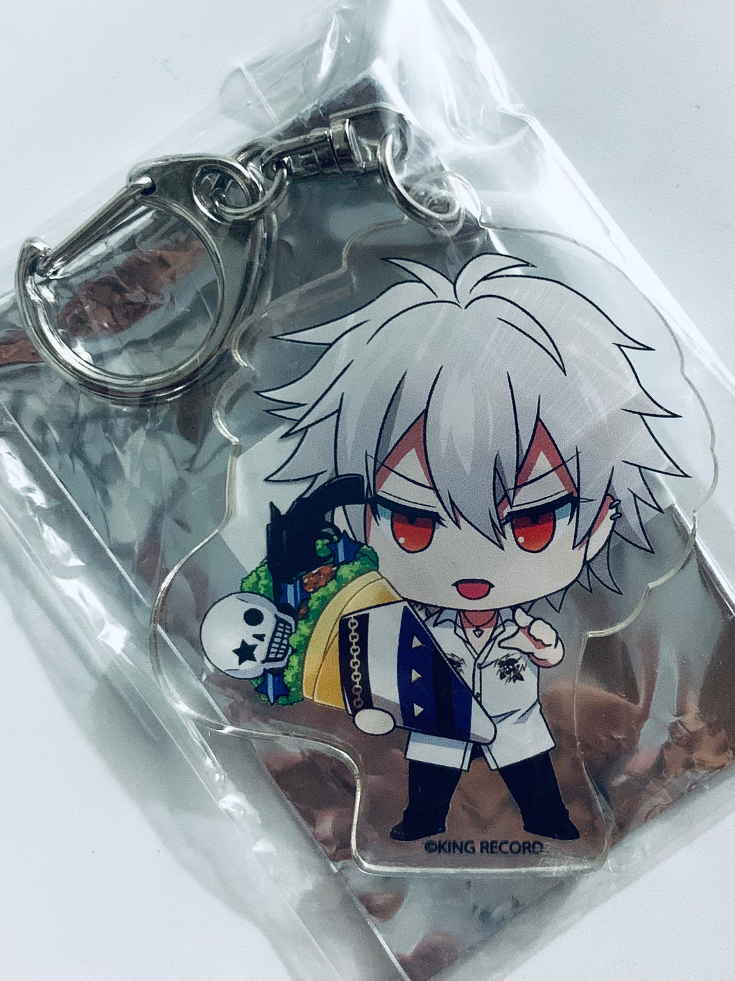 Hypnosis Microphone -Division Rap Battle- - Aohitsugi Samatoki - Carakure! Meets HPMI - Trading Acrylic Keychain