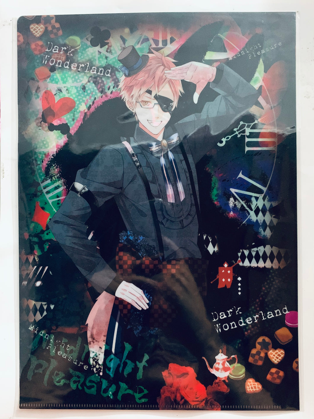 Diabolik Lovers - Tsukinami Shin - Clear File - DL in Dark Wonderland Kuji Type A - AGF2019 - D-6