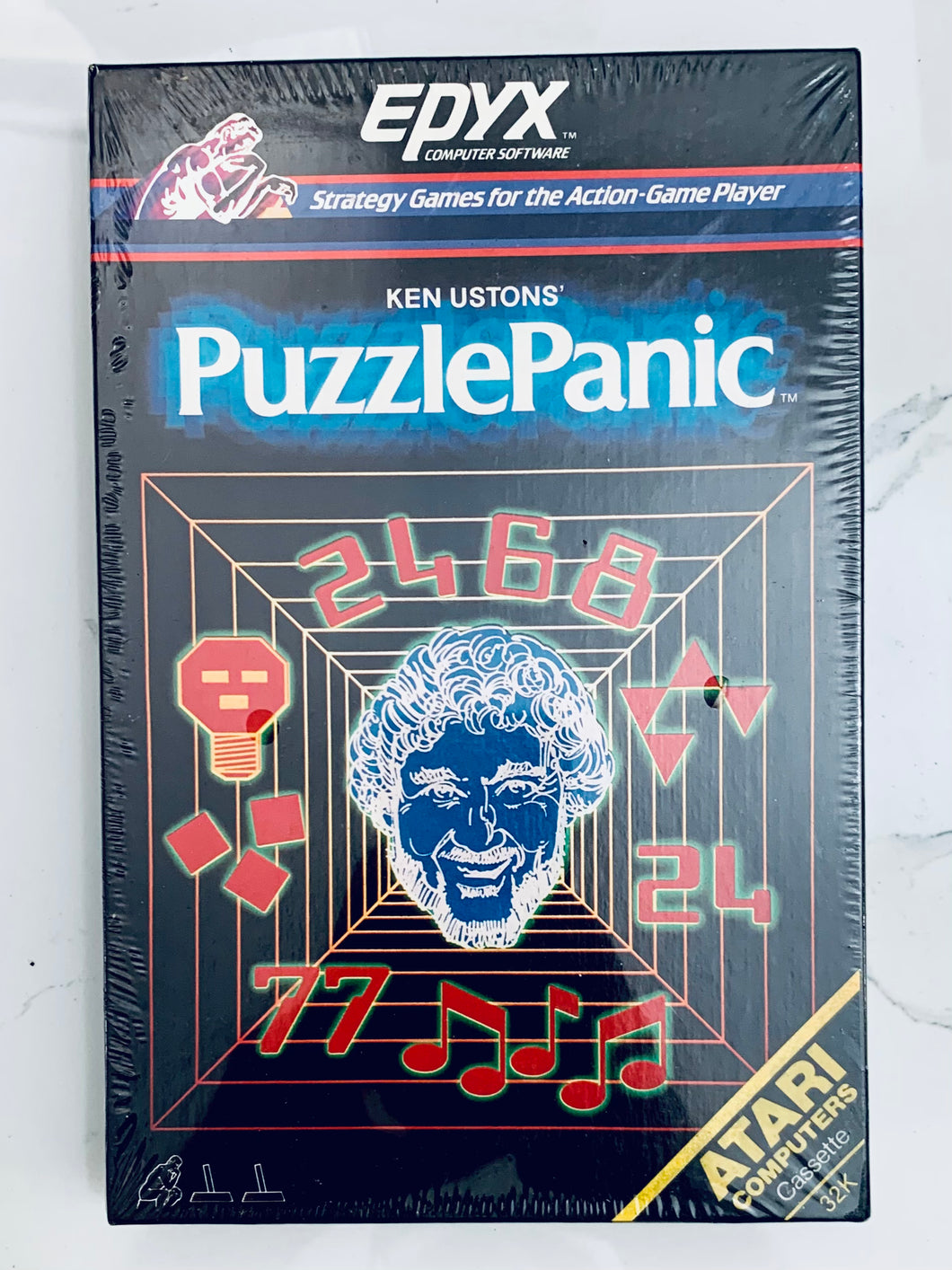 PuzzlePanic - Atari 400/800 - Cassette - NTSC - Brand New