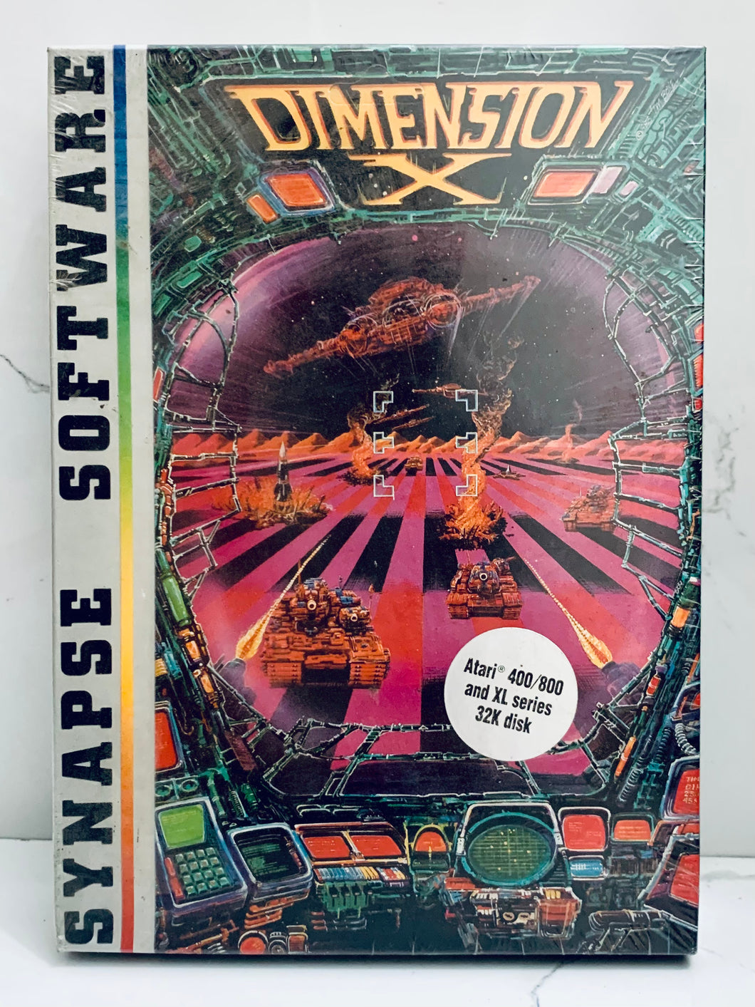 Dimension X - Atari 400/800 - Diskette - NTSC - Brand New