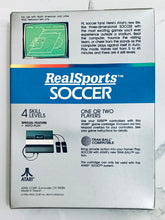 Load image into Gallery viewer, RealSports Soccer - Atari 5200 The Supersystem - NTSC - Brand New
