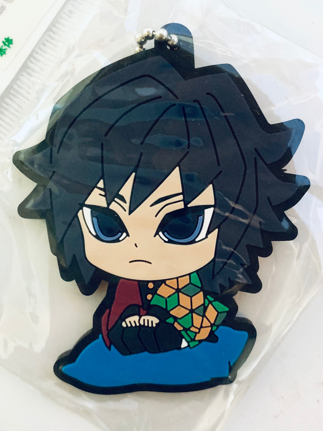 Kimetsu no Yaiba - Tomioka Giyuu - Demon Slayer Puchi Zabu Rubber Mascot B