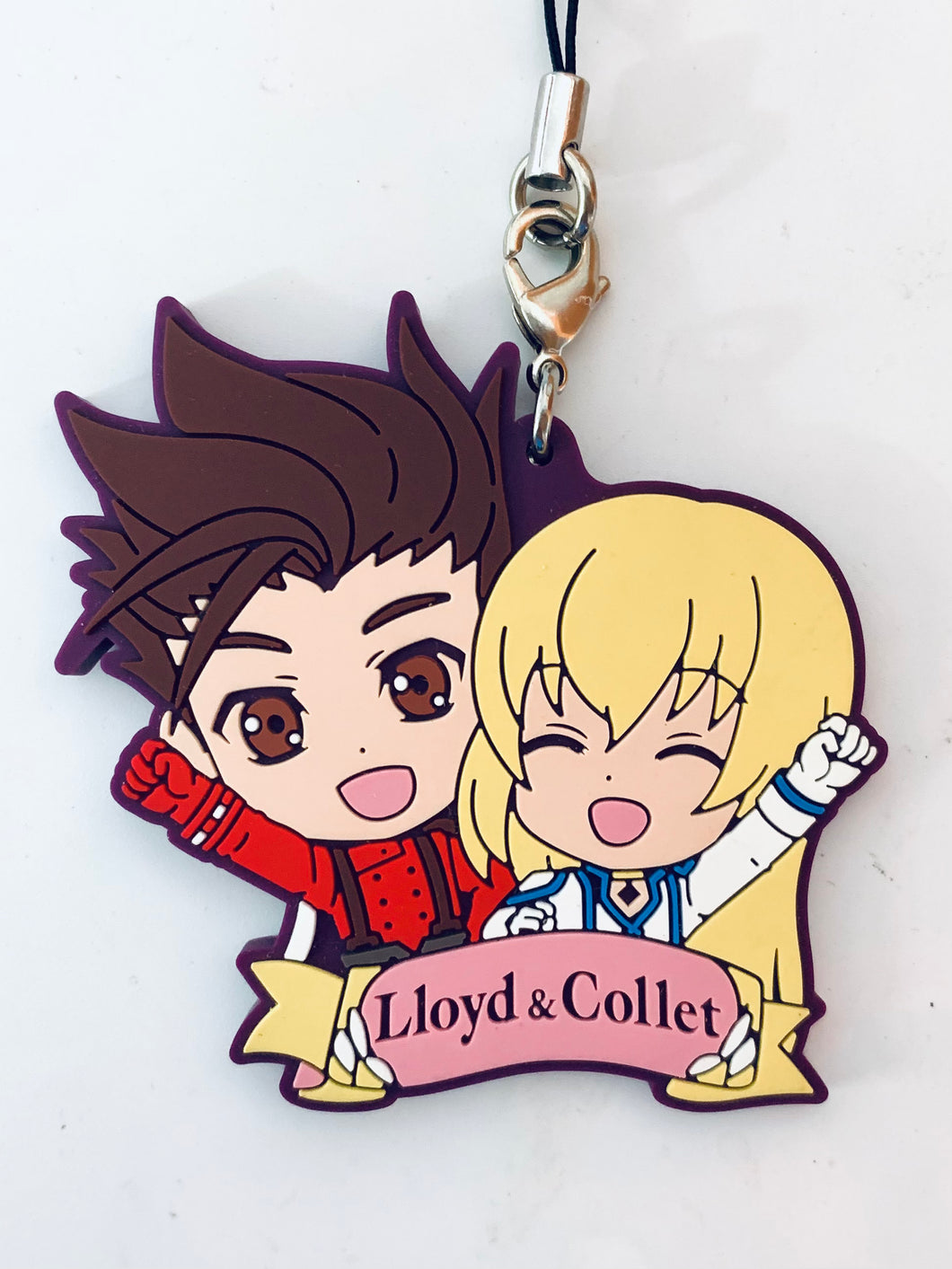 Tales of Symphonia - Collet Brunel - Lloyd Irving - Ichiban Kuji Tales of Series 20th Anniversary - Rubber Strap
