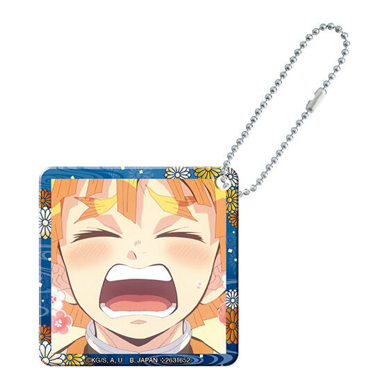 Kimetsu no Yaiba - Yuukaku-hen - Agatsuma Zenitsu - Capsule Square Meibamen Acrylic Charm (B)