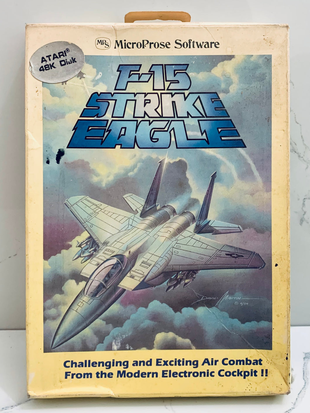 F-15 Strike Eagle - Atari 400/800 - Diskette - NTSC - CIB