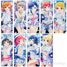 Load image into Gallery viewer, Love Live! School Idol Project - Eli, Rin, Hanayo, Honoka, Kotori, Maki, Umi, Nozomi &amp; Nico - Stick Poster - Snow halation (Set of 9)
