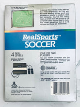 Load image into Gallery viewer, RealSports Soccer - Atari 5200 The Supersystem - NTSC - Brand New
