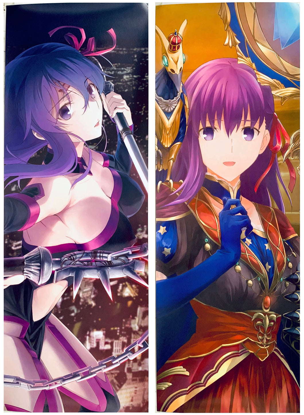 Gekijouban Fate/stay Night Heaven's Feel - Matou Sakura & Medea - F/sn x F/GO Collaboration Poster Part 1 (2 pieces set) - 4th Week Visitor Special