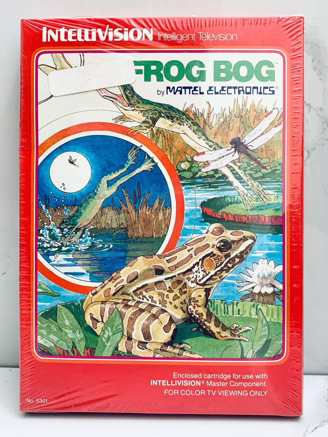 Frog Bog - Mattel Intellivision - NTSC - Brand New