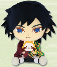 Cargar imagen en el visor de la galería, Kimetsu no Yaiba x Araiguma Rascal - Rascal - Tomioka Giyuu - Big Nuigurumi
