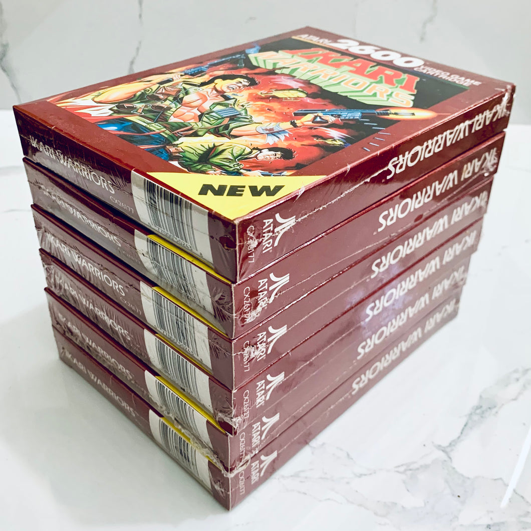 Ikari Warriors - Atari VCS 2600 - NTSC - Brand New (Box of 6)
