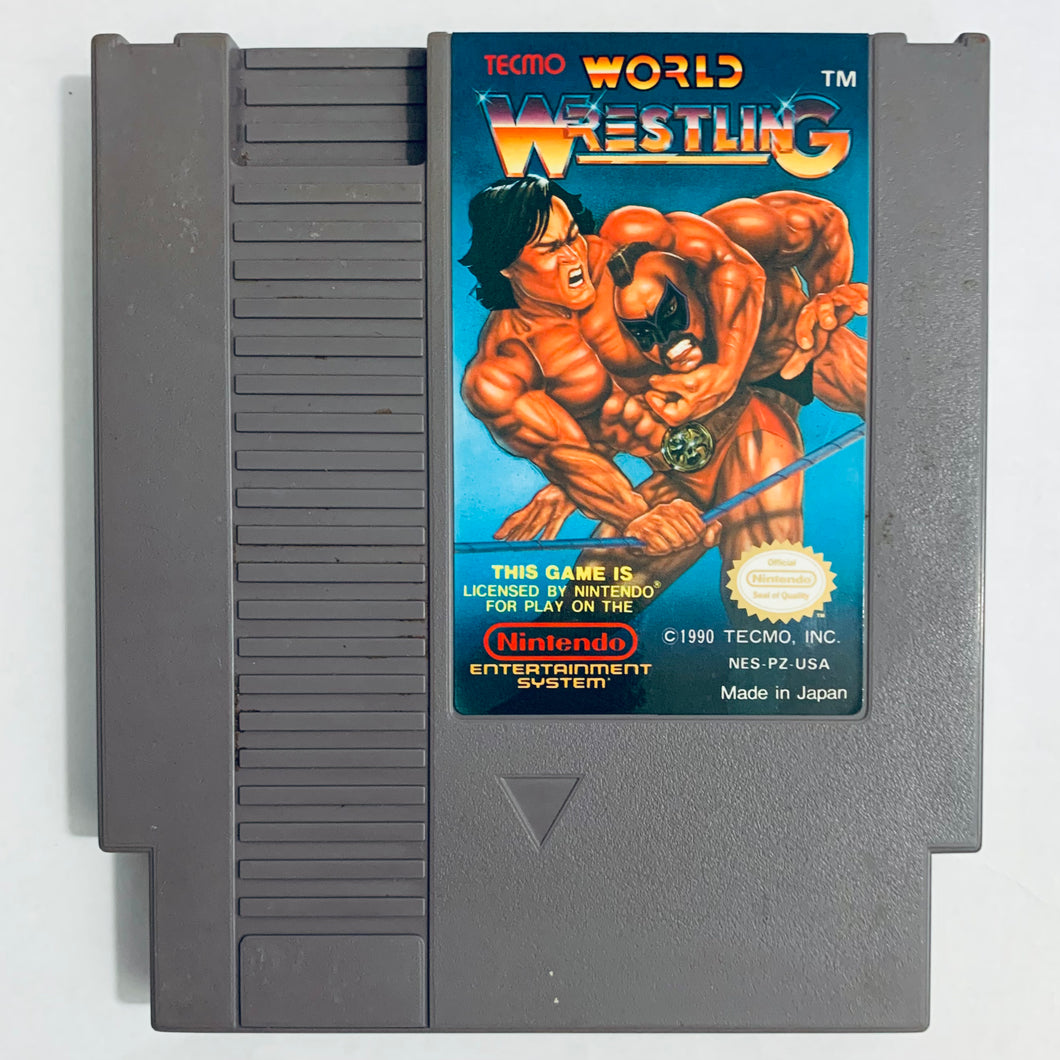 Tecmo World Wrestling - Nintendo Entertainment System - NES - NTSC-US - Cart (NES-PZ-USA)
