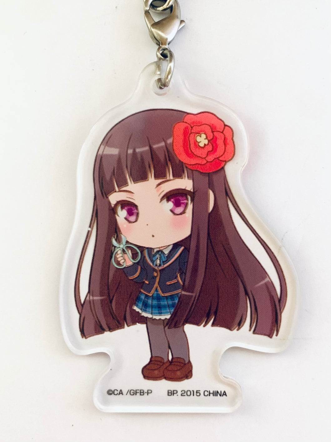 Girlfriend (Kari) - Shiranui Isuzu - Acrylic Plate Strap - Kyun-Chara Illustrations - Ichiban Kuji GF