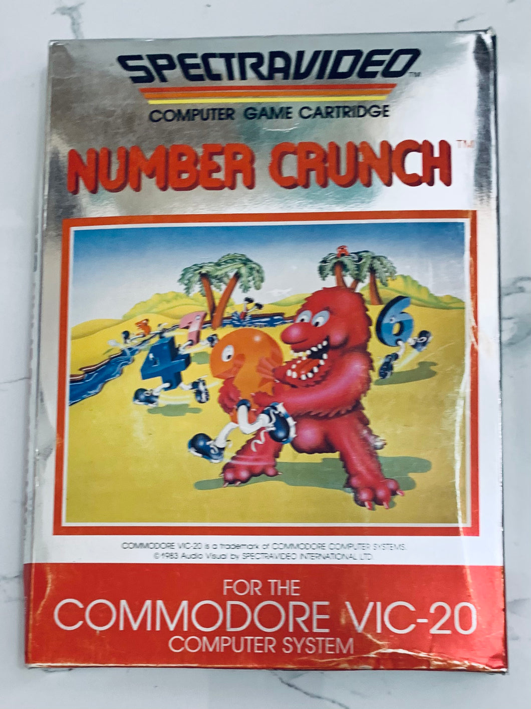 Number Crunch - Commodore VIC-20 - Cartridge - NTSC - CIB