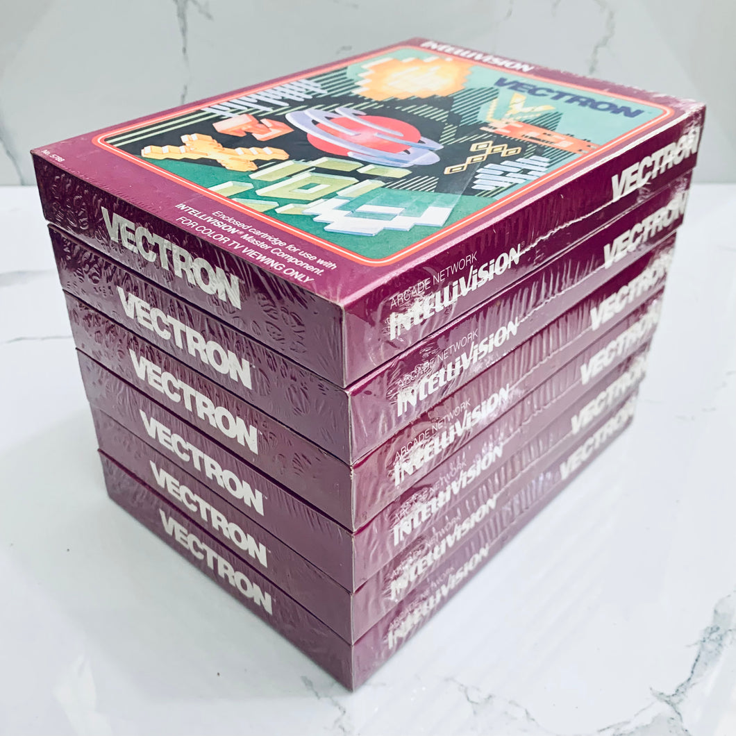 Vectron - Mattel Intellivision - NTSC - Brand New (Box of 6)