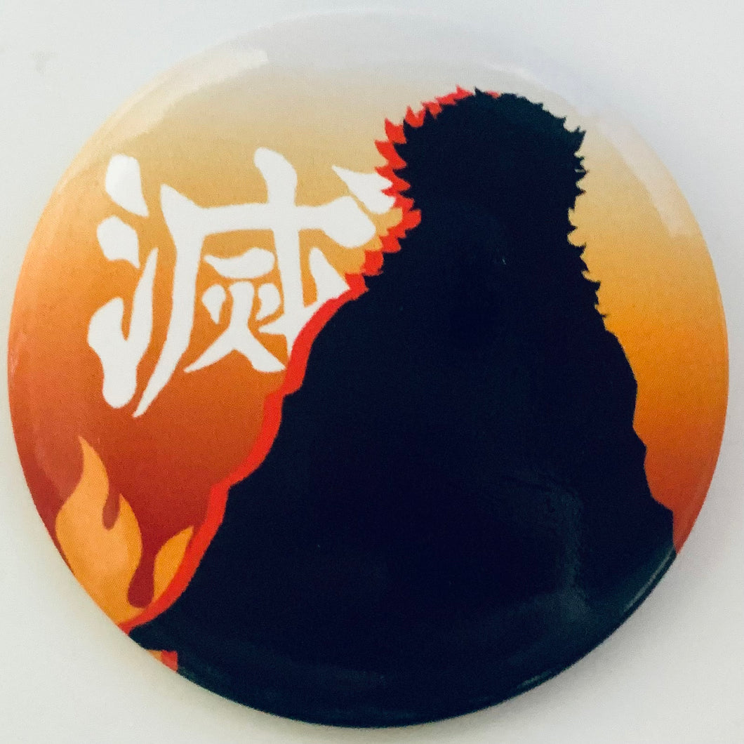 Kimetsu no Yaiba - Rengoku Kyoujurou - Silhouette Can Badge