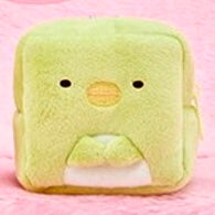 Cargar imagen en el visor de la galería, Sumikko Gurashi - Penguin? - Cube-shaped Pouch with Ball Chain
