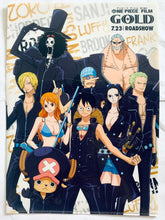 Load image into Gallery viewer, One Piece Film Gold - Brook - Franky - Monkey D. Luffy - Nami - Nico Robin - Roronoa Zoro - Sanji - Tony Tony Chopper - Usopp - Clear File
