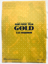 Load image into Gallery viewer, One Piece Film Gold - Brook - Franky - Monkey D. Luffy - Nami - Nico Robin - Roronoa Zoro - Sanji - Tony Tony Chopper - Usopp - Clear File
