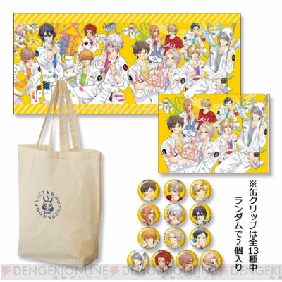 BROTHERS CONFLICT - Tote Bag - Microfiber Towel - Clear File - Connecting Goods Set