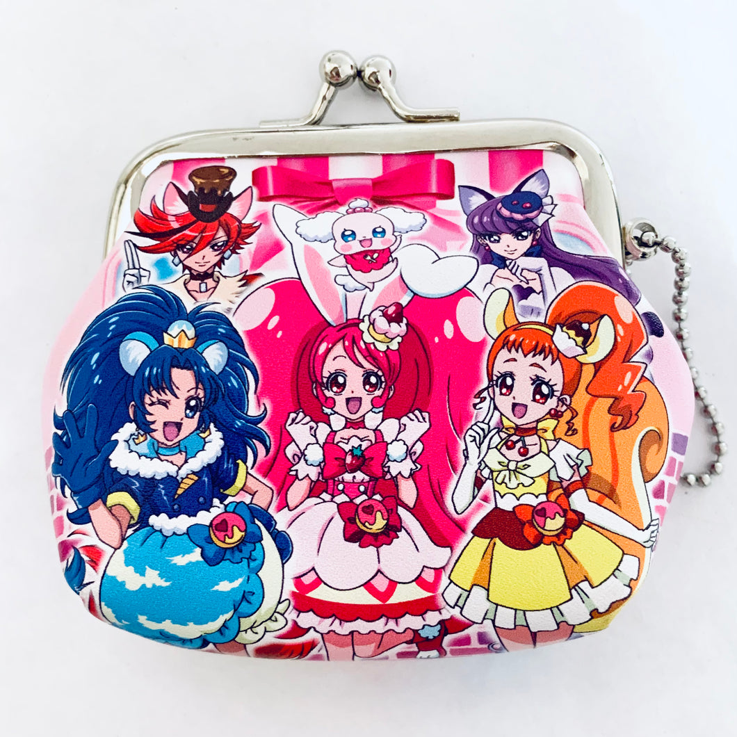 Kirakira ☆ Precure a la Mode - Cure Chocolat, Cure Custard, Cure Gelato, Cure Macaron, Cure Whip & Pekorin - Gamaguchi - Purse