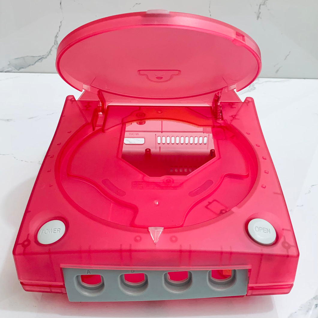Sega Dreamcast - Translucent Case / Shell - Brand New (Red)