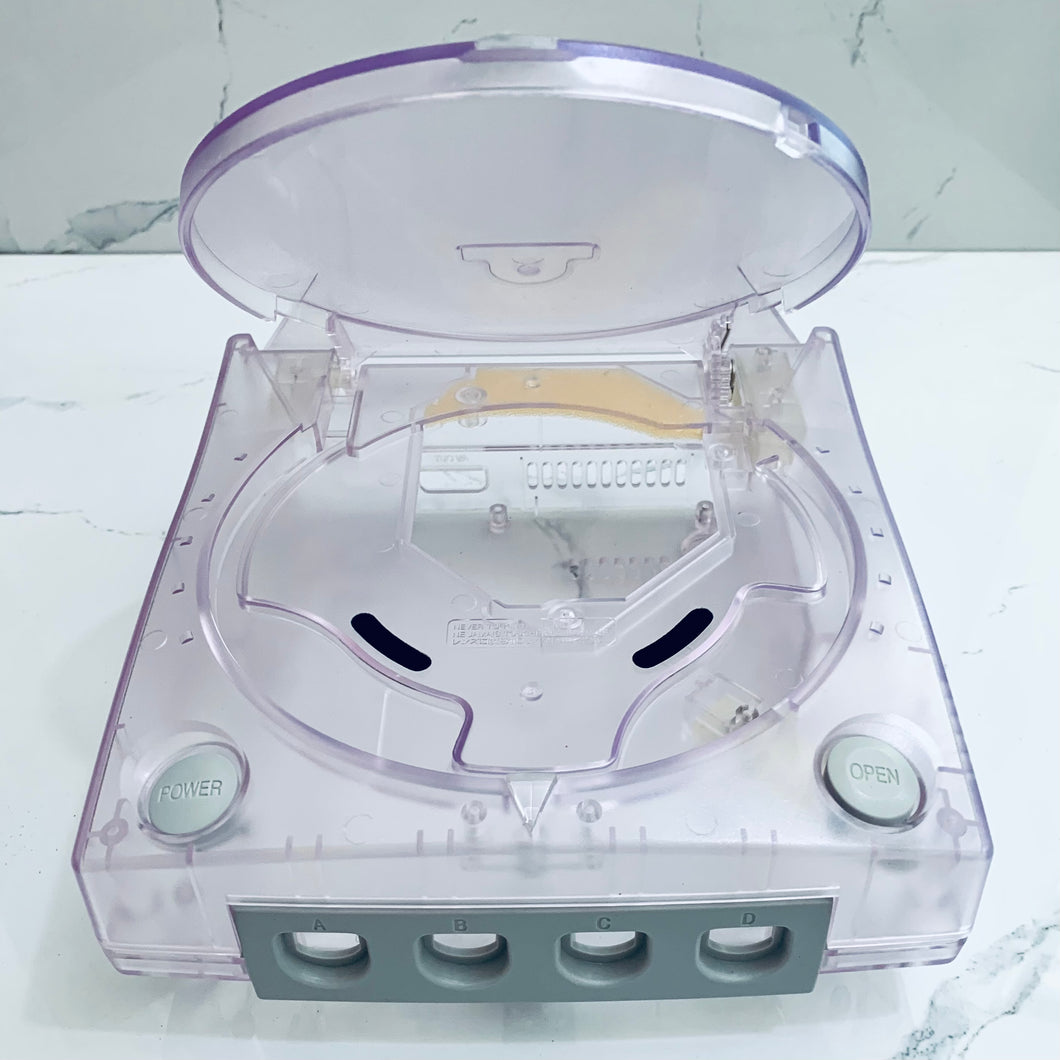 Sega Dreamcast - Translucent Case / Shell - Brand New (Clear)