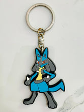 Cargar imagen en el visor de la galería, Pokémon / Pocket Monsters - Lucario - Rubber Keychain
