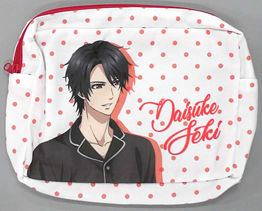 Stand My Heroes PIECE OF TRUTH - Daisuke Seki - Pouch with gusset (Red) - Marui Branch