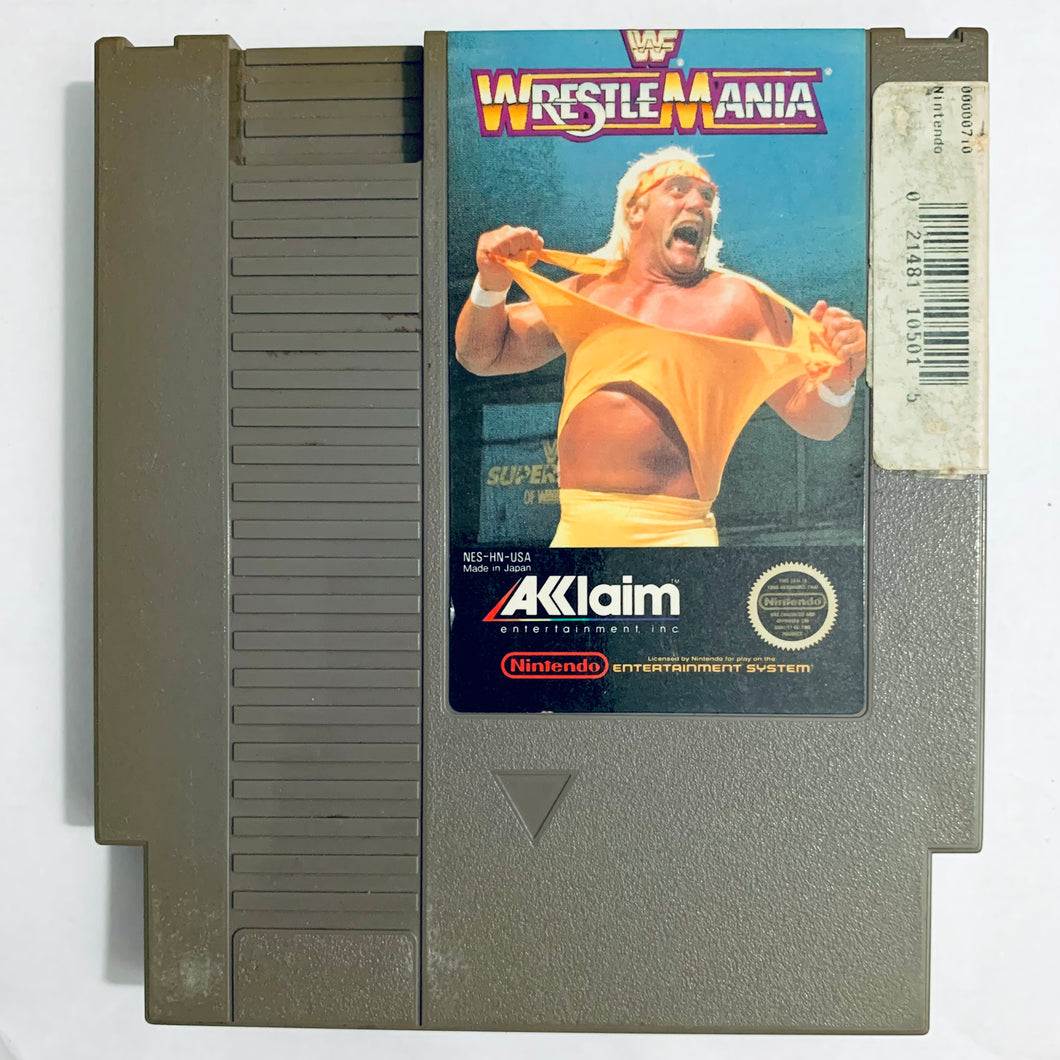 WWF Wrestlemania - Nintendo Entertainment System - NES - NTSC-US - Cart (NES-HN-USA)
