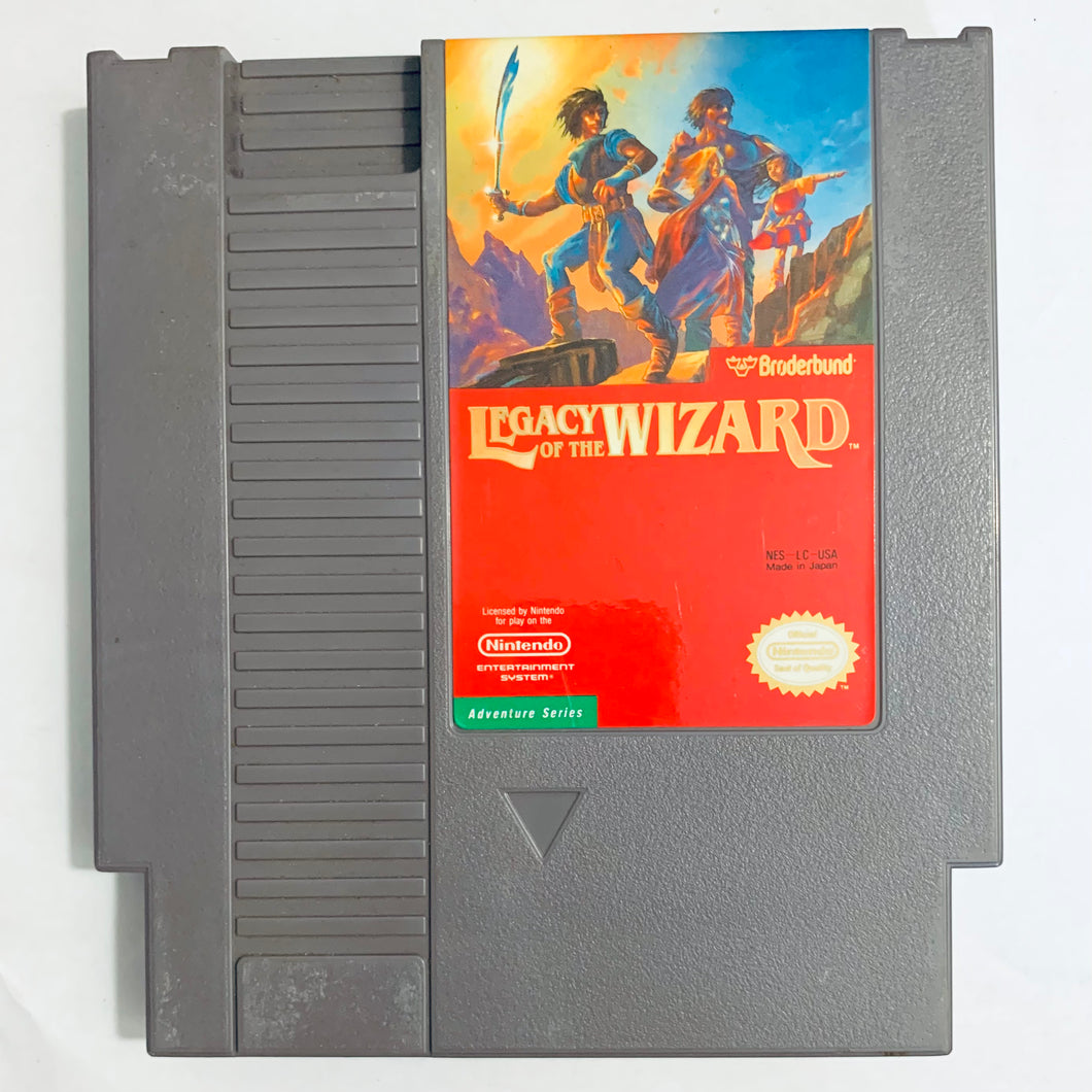 Legacy of the Wizard - Nintendo Entertainment System - NES - NTSC-US - Cart (NES-LC-USA)
