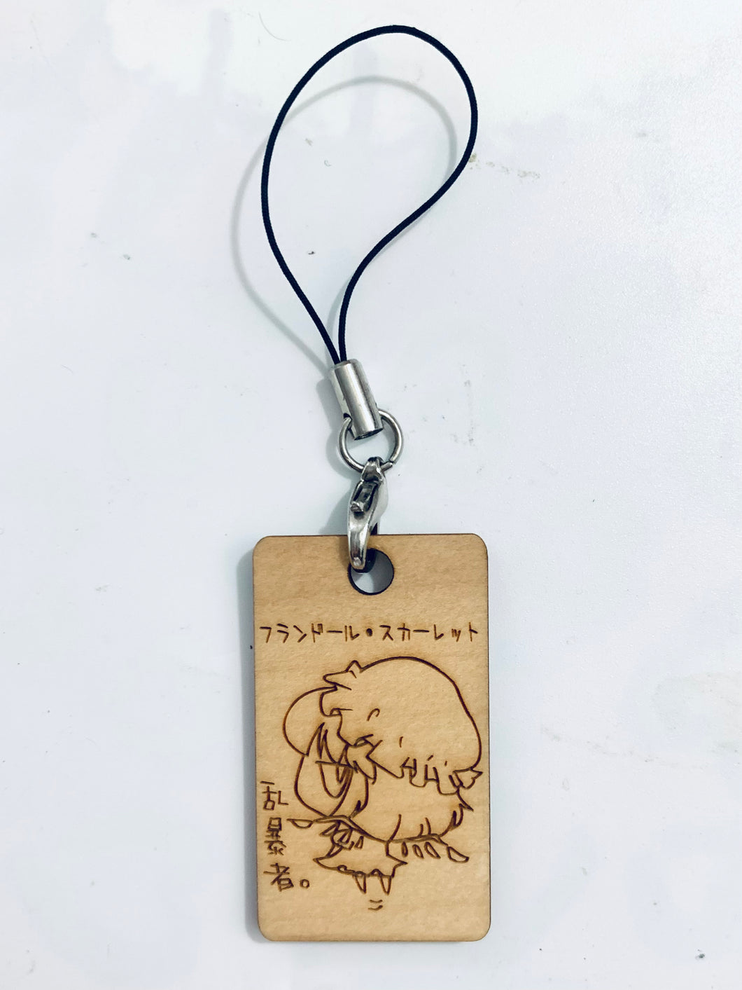 Touhou Project - Flandre Scarlet - Mini Wooden Plaque Strap