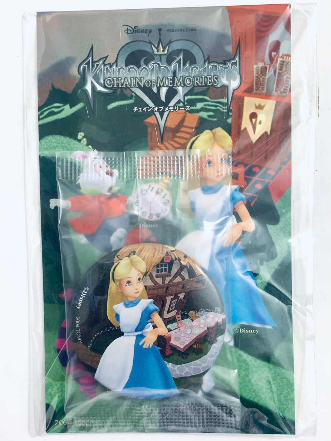 Kingdom Hearts Chain of Memories - Alice - Can Badge and Seal