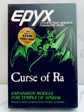 Load image into Gallery viewer, Dunjonquest Curse of Ra - Atari 400/800 - 32K Diskette - NTSC - Brand New

