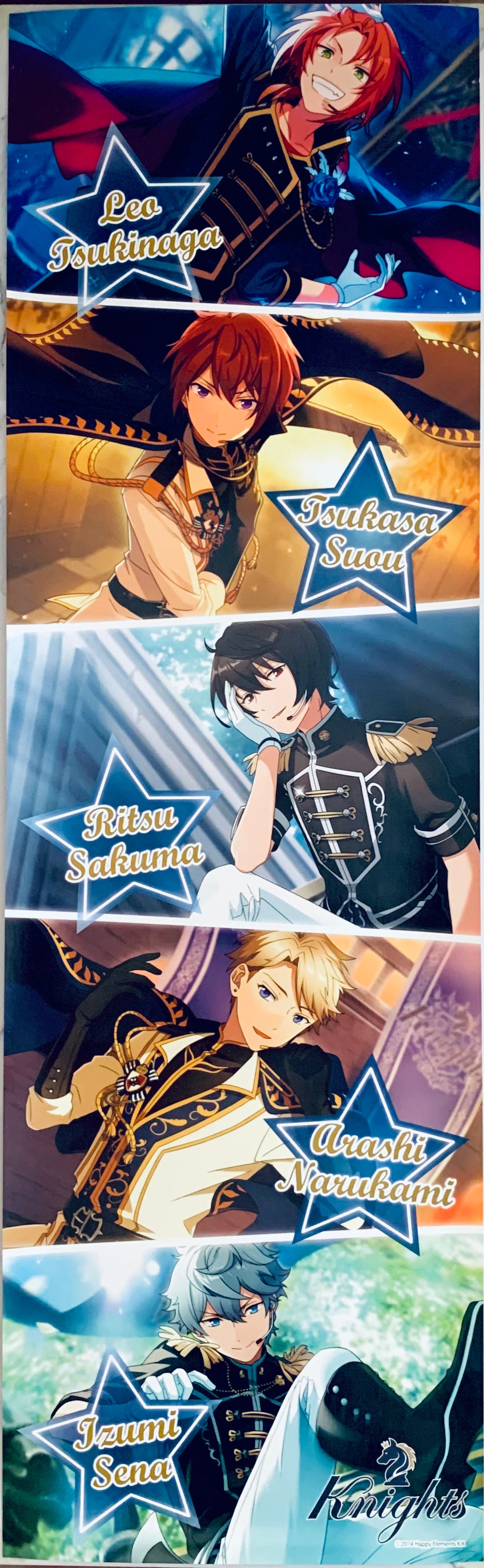 Ensemble Stars - Leo, Tsukasa, Ritsu, Arashi & Izumi - Knights - Stick ...