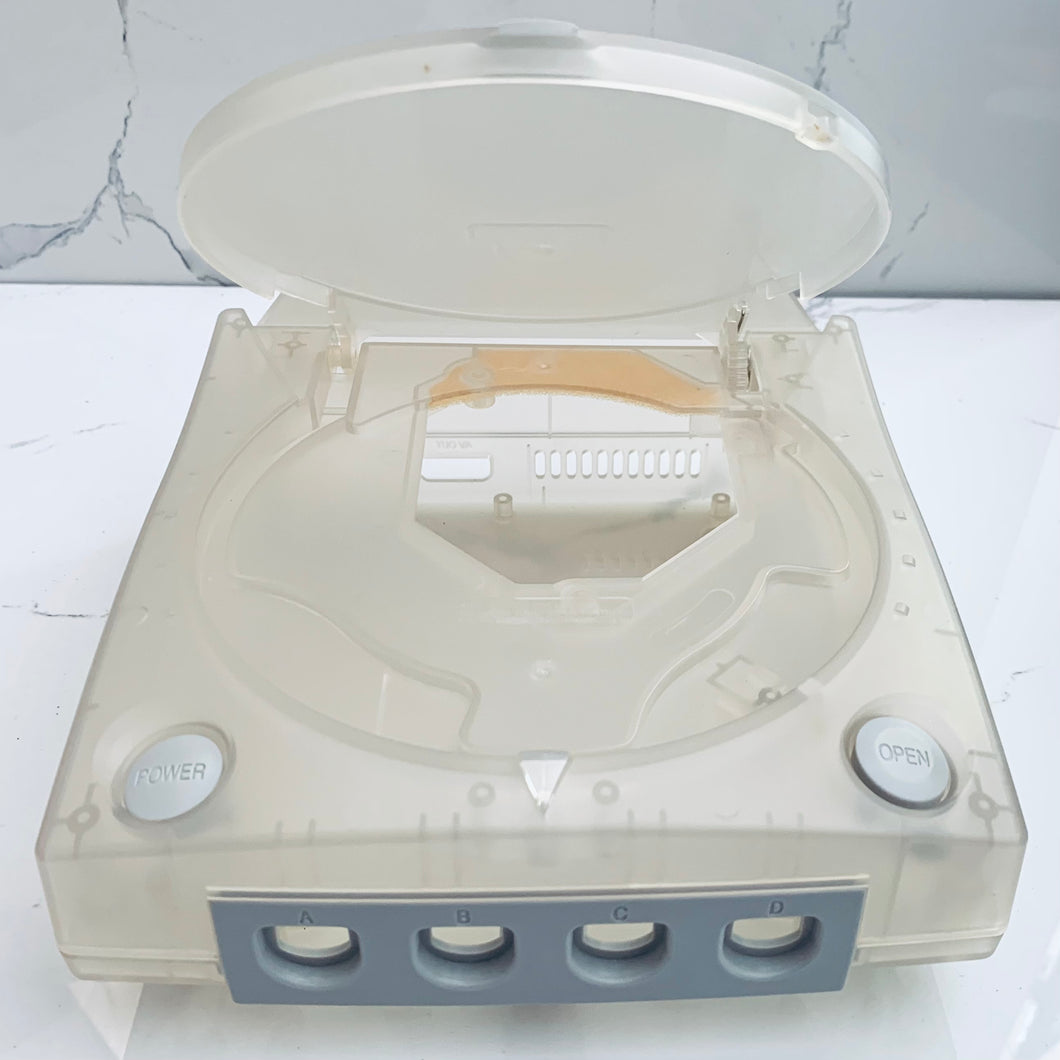 Sega Dreamcast - Translucent Case / Shell - Brand New (Clear Gray)