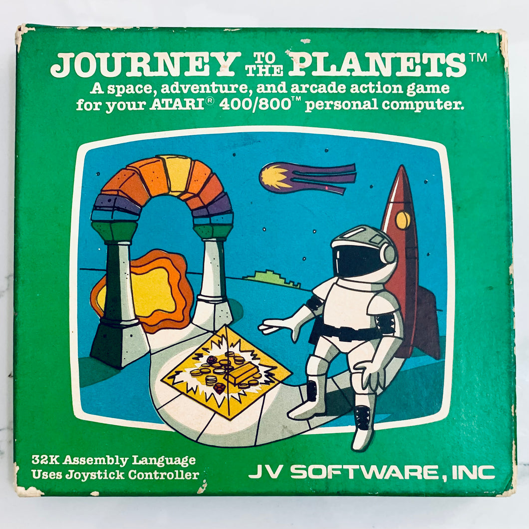 Journey to the Planets - Atari 400/800 - 32K Diskette - NTSC - CIB