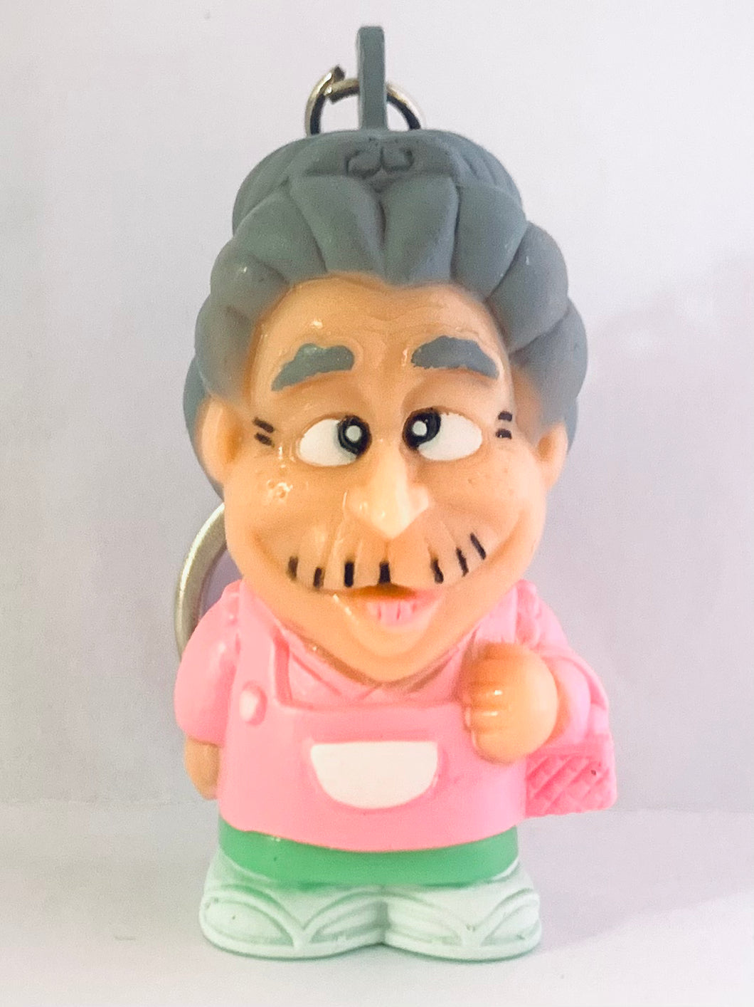 Ken Shimura - Grandma Hitomi - Sofubi Figure Keychain - Showa
