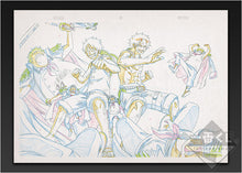 Load image into Gallery viewer, One Piece - Monkey D. Luffy - Portgas D. Ace - Genga Print - Ichiban Kuji OP Memorial Log (F Prize)
