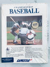 Cargar imagen en el visor de la galería, Championship Baseball - Atari ST Series Computers - NTSC - Brand New
