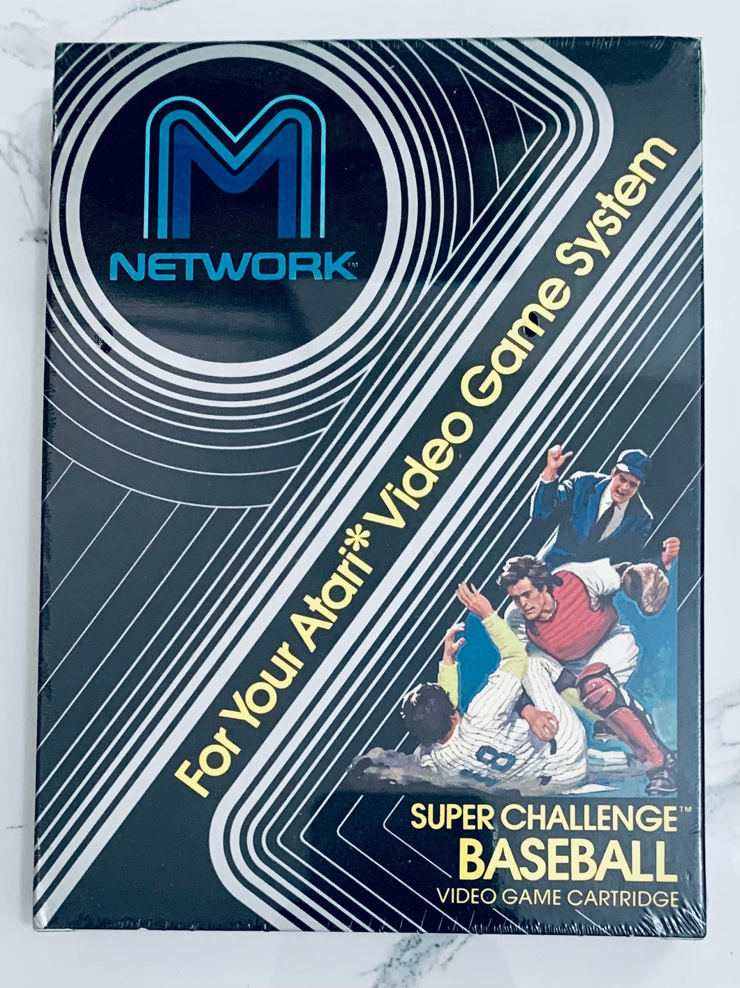 Super Challenge Baseball - Atari VCS 2600 - NTSC - Brand New