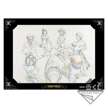 Cargar imagen en el visor de la galería, One Piece - Carue, Luffy, Nami, Vivi, Zoro, Sanji, Chopper &amp; Usopp - Genga Print - Ichiban Kuji OP All Star (M Prize)
