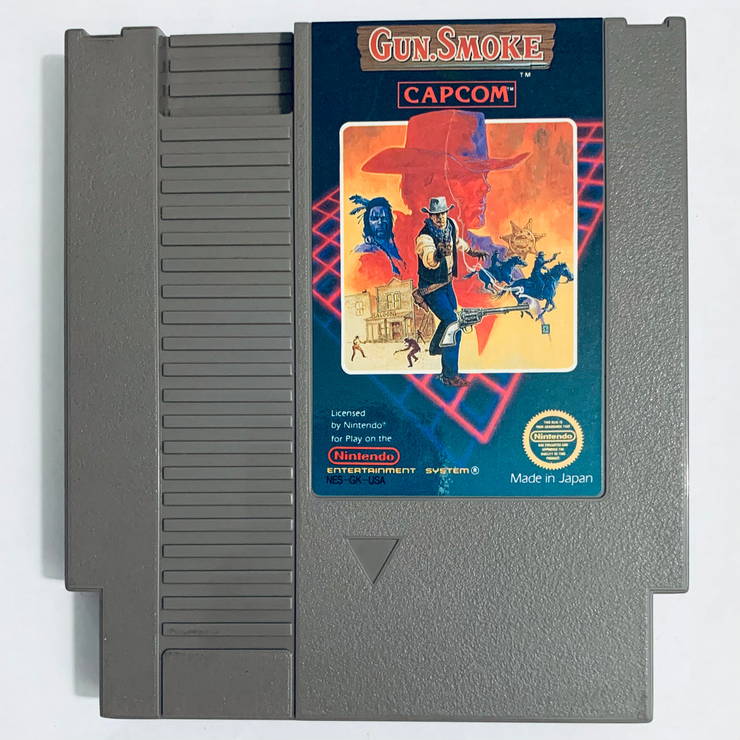 Gun Smoke - Nintendo Entertainment System - NES - NTSC-US - Cart (NES-GK-USA)