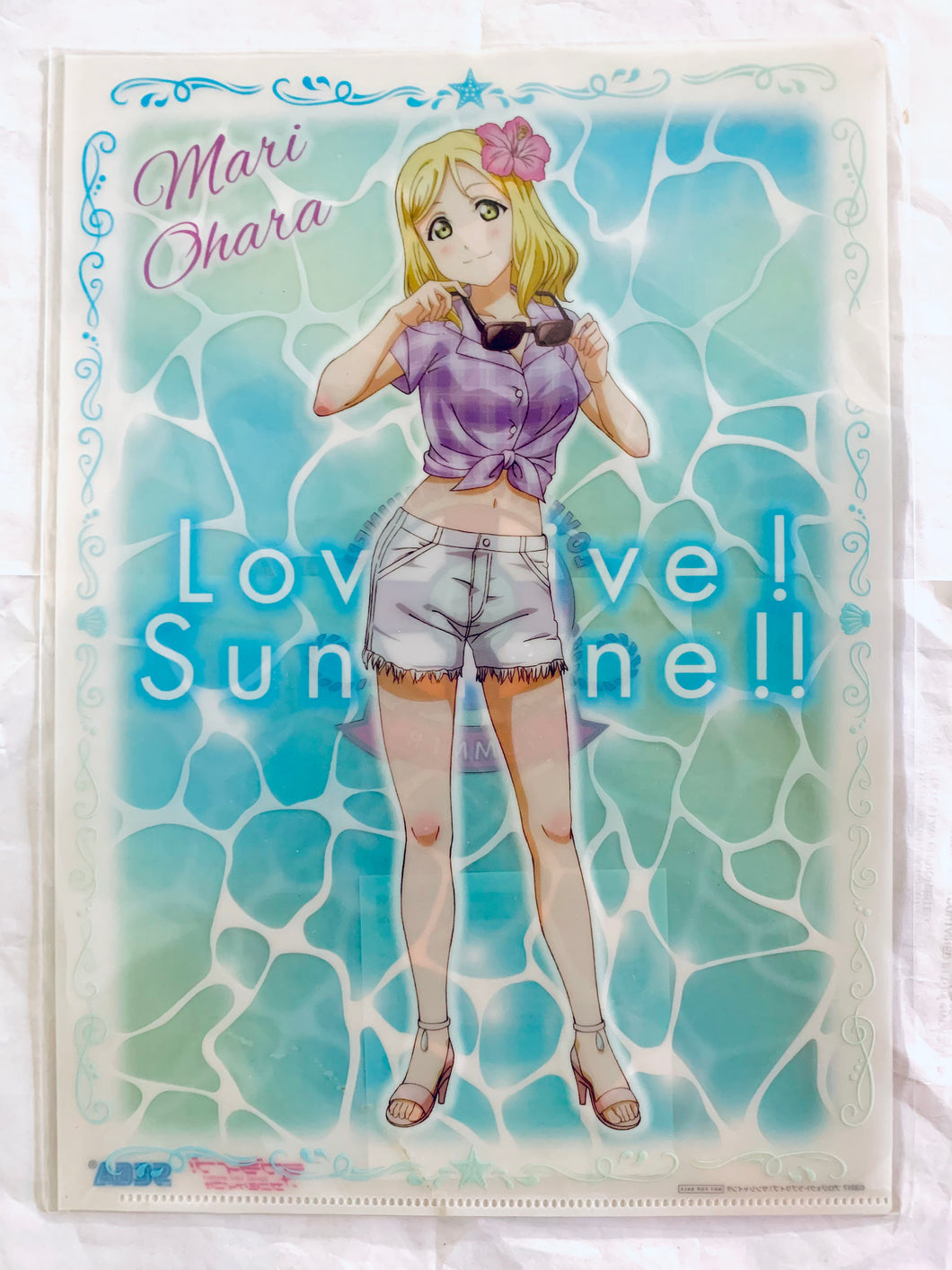 Love Live! Sunshine!! - Ohara Mari - Clear File - LLS!! Summer Campaign