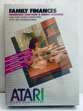 Cargar imagen en el visor de la galería, Family Finances - Atari 400/800 - Diskette - NTSC - Brand New
