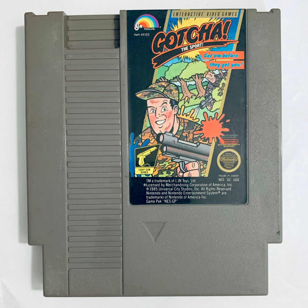 Gotcha - Nintendo Entertainment System - NES - NTSC-US - Cart (NES-GC-USA)
