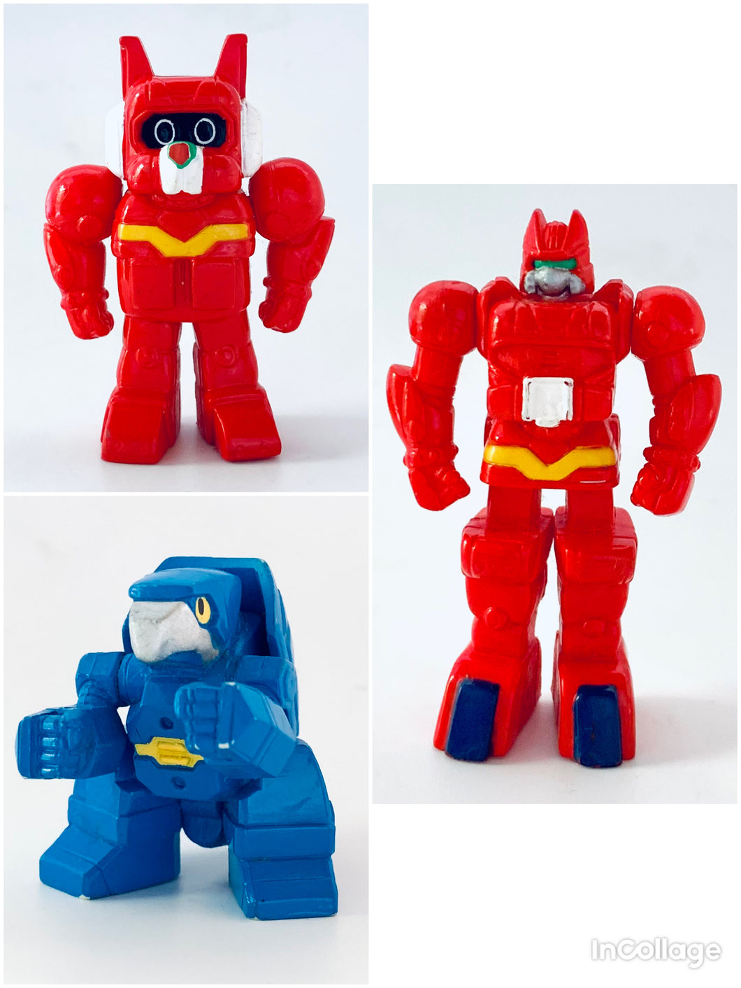 Tetsuwan Tantei Robotack - Robotack, Kamerock & Robotack Super Mode - Mini Figures