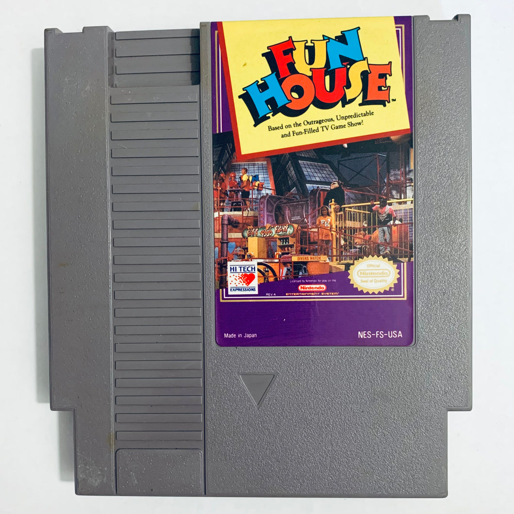 Fun House - Nintendo Entertainment System - NES - NTSC-US - Cart (NES-FS-USA)