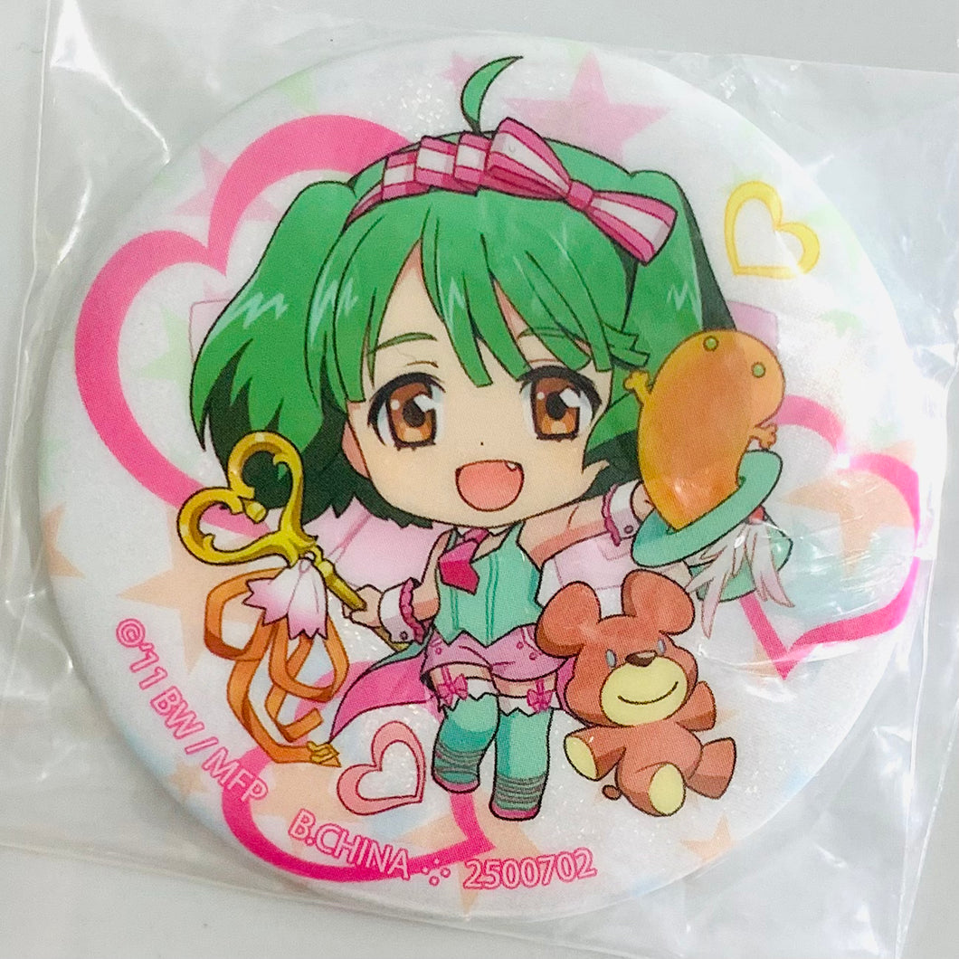 Macross Frontier - Ranka Lee - Can Badge - Gashapon Kuji Macross F Aso