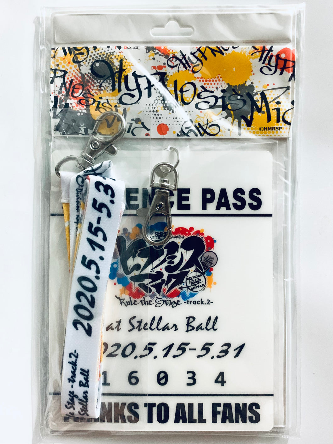 Butai Hypnosis Mic -Division Rap Battle- Rule the Stage -Track 2- - Case and Audience Pass - Attendance Kit Bonus